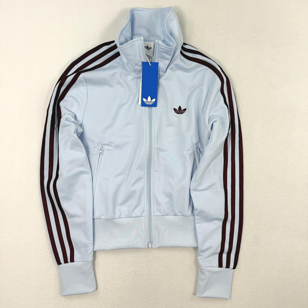 Adidas Firebird Track Jacket 'Crystal Sky Maroon' / Size S Womens / New